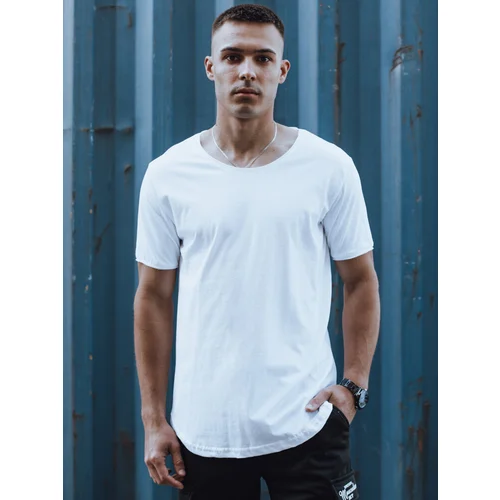 DStreet Men's Basic White T-Shirt