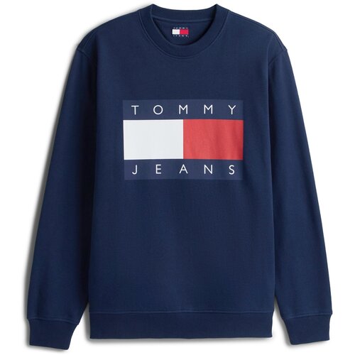 Tommy Jeans Sweater majica mornarsko plava / crvena / bijela Cijene