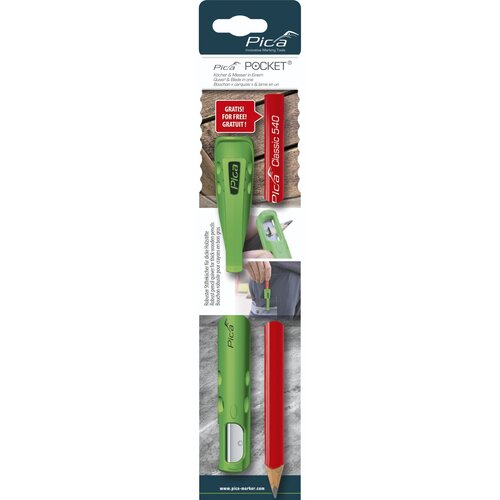 Pica - Marker Pocket mit 1 Zimmermann- stift 24cm Slike