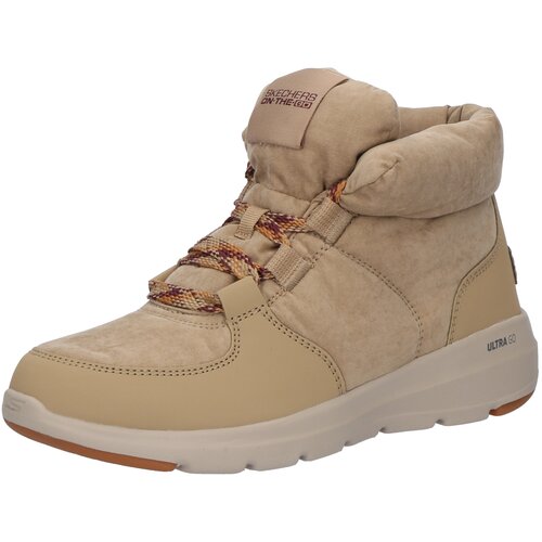 Skechers Gležnarji z vezalkami 'GLACIAL ULTRA' svetlo rjava Cene