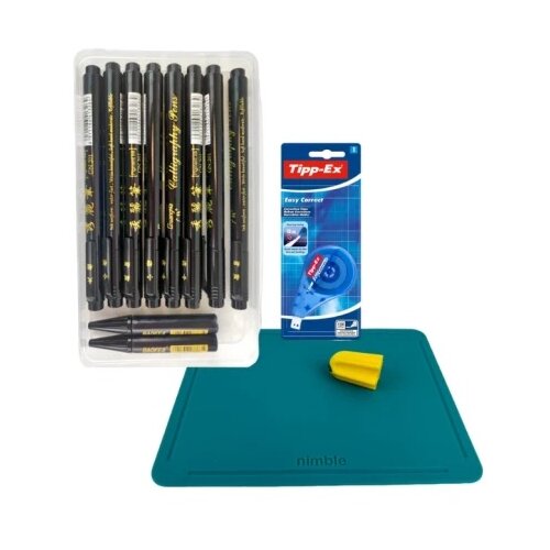  Set korektor, sekač za papir & kaligrafske olovke ( 358024 ) Cene