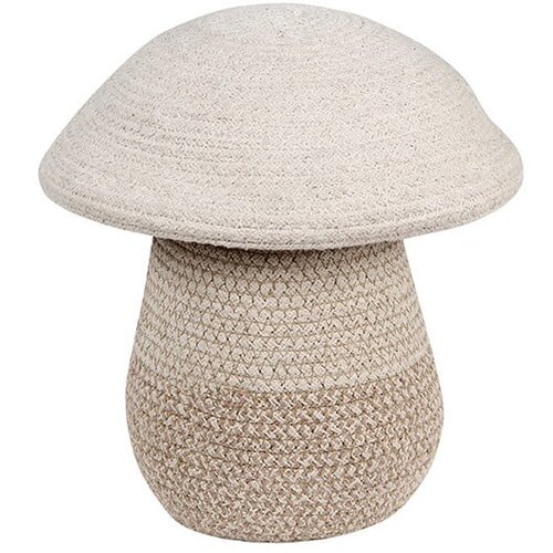 Lorena Canals Bež tekstilna otroška škatla za shranjevanje ø 23x27 cm Mushroom – Cene