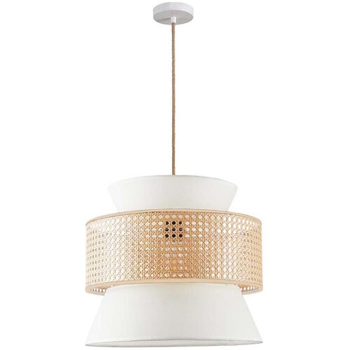  Luster na kablu GRENADA 1xE27/20W/230V, prečnik 40 cm, bež Cene
