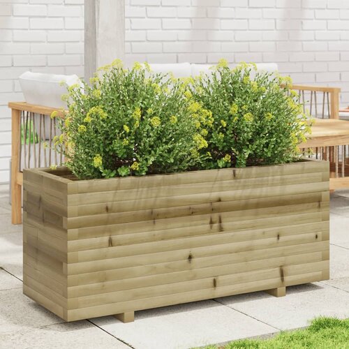 vidaXL Vrtna sadilica 110x40x49,5 cm od impregnirane borovine Cijene