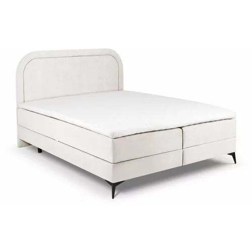 Cosmopolitan Design Bež boxspring krevet s prostorom za pohranu 180x200 cm Eclipse -
