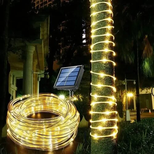 led solarne sijalice u crevu 20m žuta Cene