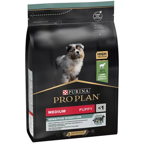 Pro Plan PURINA Medium Puppy jagnjetina & riž Sensitive Digestion - 3 kg
