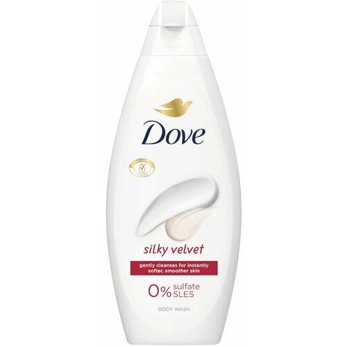 Dove Essential care Silky velvet gel za tuširanje 250ml Cene