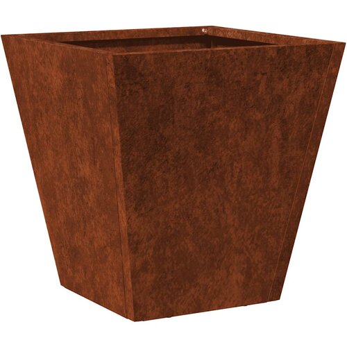  Vrtna sadilica antracit 30x30x30 cm Pohabani čelik Slike