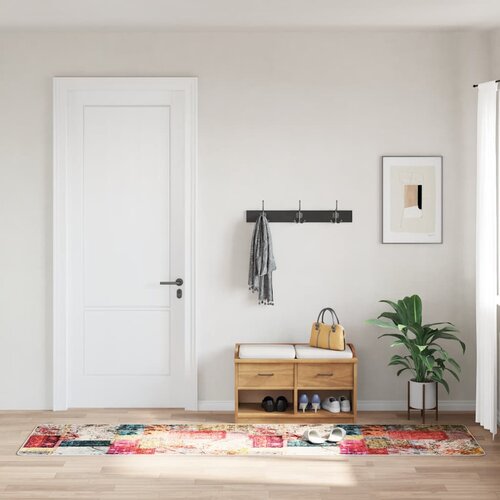  Perivi tepih s patchworkom 80 x 300 cm raznobojni Cijene