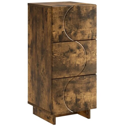  Komoda Dimljeni hrast 33.5 x 34.5 x 75 cm Konstruirano drvo - Dimljeni hrast Cijene