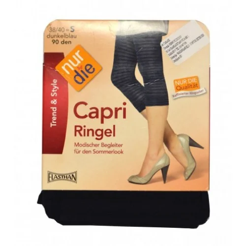 Nur Die Štrample CAPRI RINGEL 711691 38-40 crne