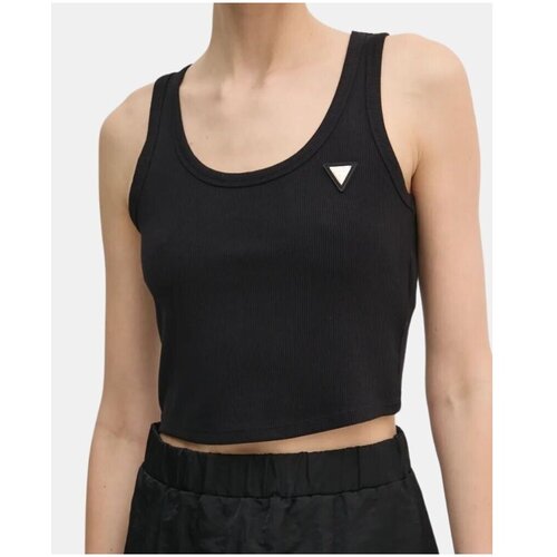 Guess Majice & Polo majice V5RP07 K8RT2 Črna Cene