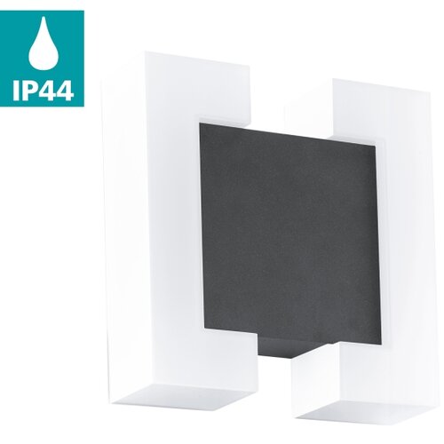 Eglo Sitia vanjska zidna/2, led, 2x4,8w, antracit/bijela Slike