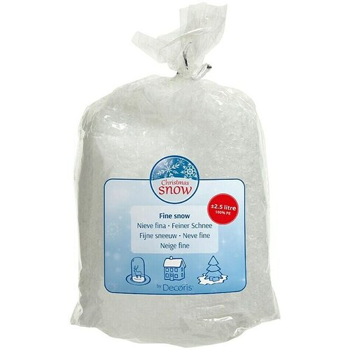  Okrasni sneg v obliki trakcev (Bela) Slike