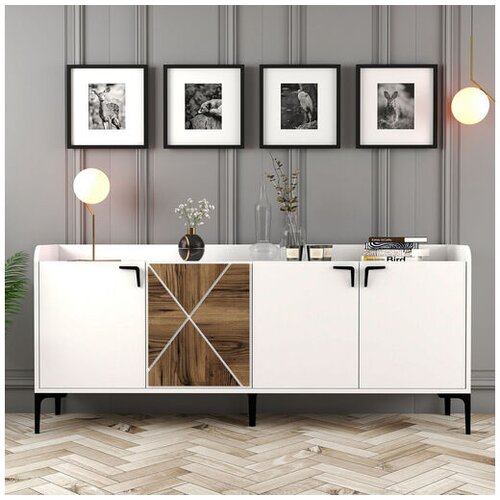 Hanah home Komoda Venedik 180x78x35cm , Bijela Cene