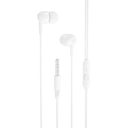 XO wired earphones EP37 jack 3,5mm white Cijene