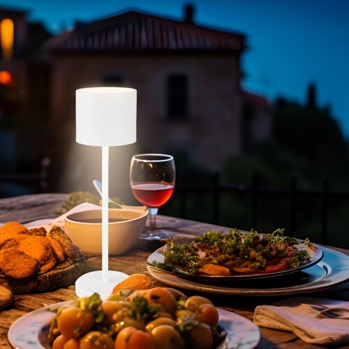 BRILONER 7521016 - LED prigu&amp;scaron;iva stona lampa SIGO 2,5W/5V IP44 2600 mAh bela Slike