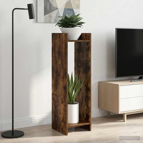  Stalak za biljke 2 pcs Dimljeni Hrast 30 x 30 x 100 cm Cene