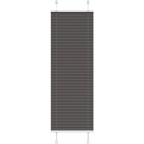 vidaXL Plisirana žaluzija črna 50x150 cm Širina tkanine 49,4 cm Cene