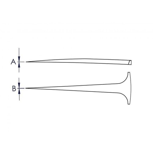 Knipex 92 21 03 precizne pincete 1 komad &amp;scaron;iljasti, fini, ekstra tanki 110 mm Slike