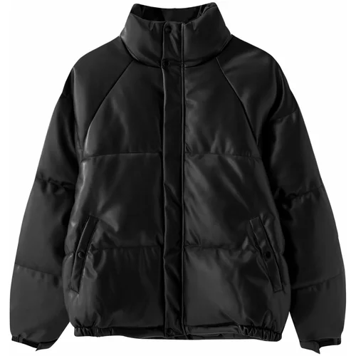 Pull&Bear Prehodna jakna črna