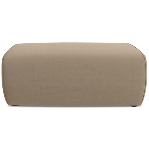 Makamii Svetlo rjav žameten tabure Kapua – Cene