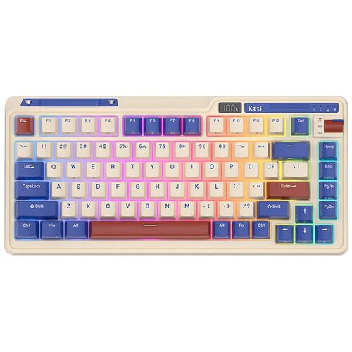 Royal kludge kzzi K75 pro rgb moment switch mehanička tipkovnica retro-plava, uk layout Cijene