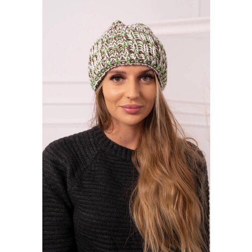 Kesi Cap with turn up Klara K311 green + brown Cijene