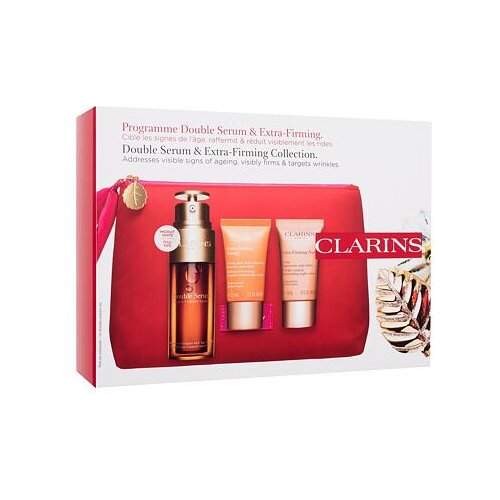 Clarins Double Serum &amp;amp; Extra-Firming Collection serum za obraz 50 ml za ženske Slike