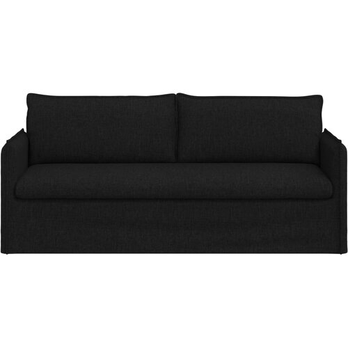 SOFA Crna 196 x 82 x 85 cm tkanina Slike
