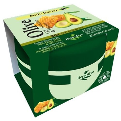 Herbolive puter za telo - maslinovo ulje, avokado i med Slike