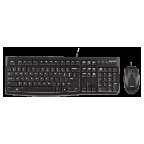 Logitech tastatura i mis MK120 Black Cijene