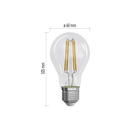 Emos Led sijalica filament a60 3,8w e27 ultra eficient ww zf5147 ( 3224 ) Cene