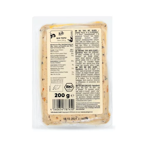 KoRo Organski tofu maslina