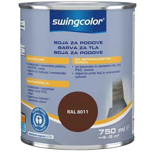 SWINGCOLOR Talna barva 2 v 1 (barva: orehovo rjava; 750 ml) Cene