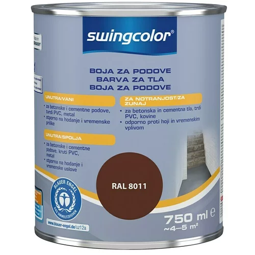 SWINGCOLOR Talna barva 2 v 1 (barva: orehovo rjava; 750 ml)