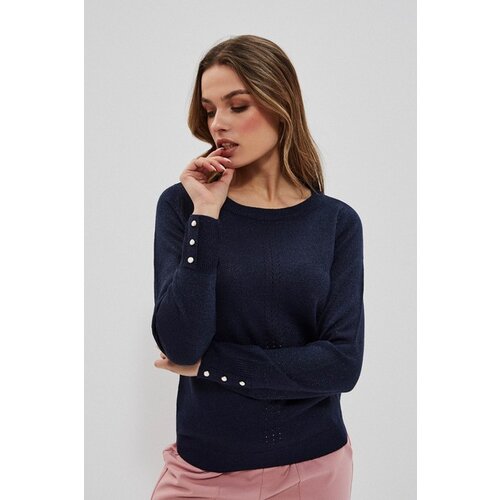 Moodo Sweater with metal thread Slike