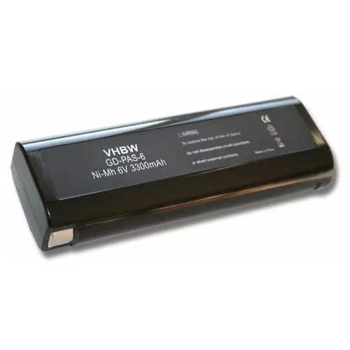 VHBW Baterija za Paslode IM350CT, 6 V, 3.3 Ah