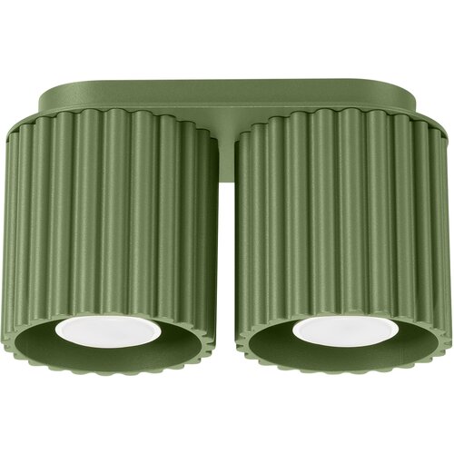 Sollux Lighting Stropna svetilka AURA 2 olivno zelena GU10, (5000054189) Cene