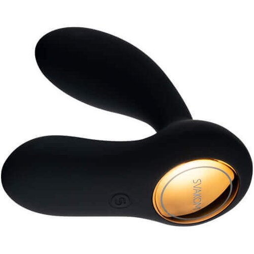 Svakom Vick Neo - pametni VR analni vibrator na baterije (crni) Cijene