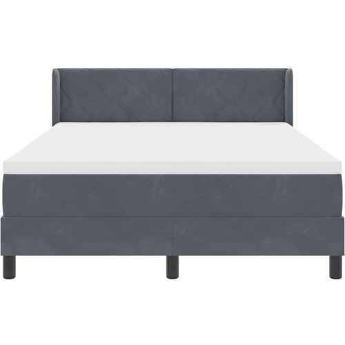  Krevet s opruga kutije Tamno siva 200 x 140 cm Bar&amp;scaron;un Slike