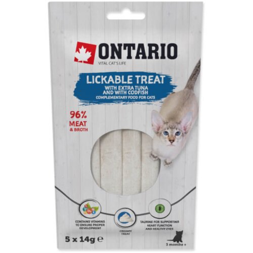 Ontario Cat posladek - tuna/trska, 5 x 14 g Cene