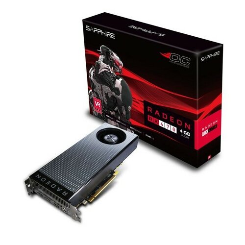 Sapphire AMD Radeon RX470 Saphire OC 4GB GDDR5, 3x DP/HDMI/256bit 11256-00-20G grafička kartica Slike