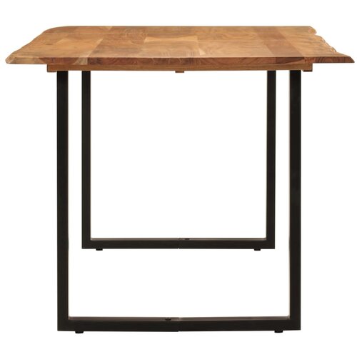  Blagovaonski stol od masivnog drva bagrema 180 x 90 x 76 cm Slike