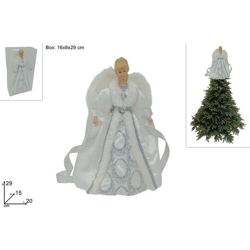  ANĐEO ZA VRH BORA 29CM SREBRNI Cijene