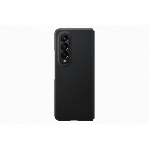 Samsung Usnjena hrbtna plo&amp;scaron;ča Galaxy Z Fold 4, črna Slike