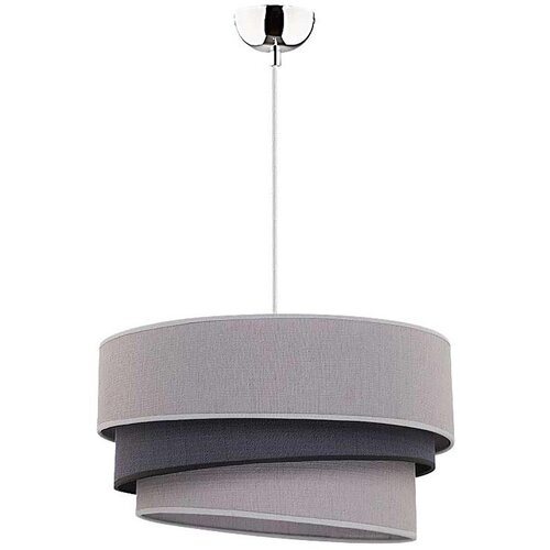  Duolla - Luster na sajli TRIO 1xE27/40W/230V prečnik 45 cm siva/crna Cene