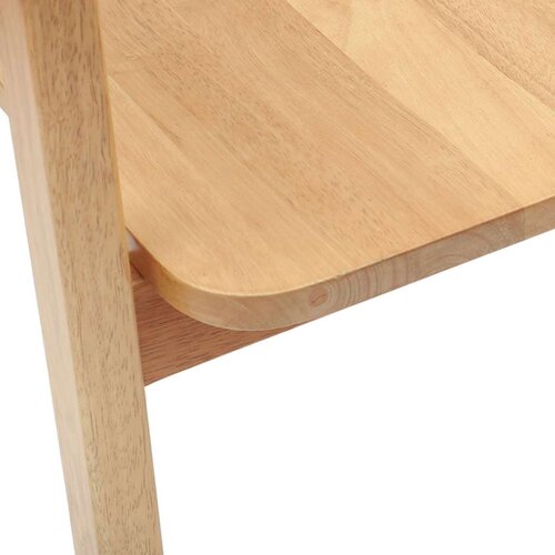  Trpezarijske stolice 2 pcs Prirodna 54 x 57 x 73 cm Slike