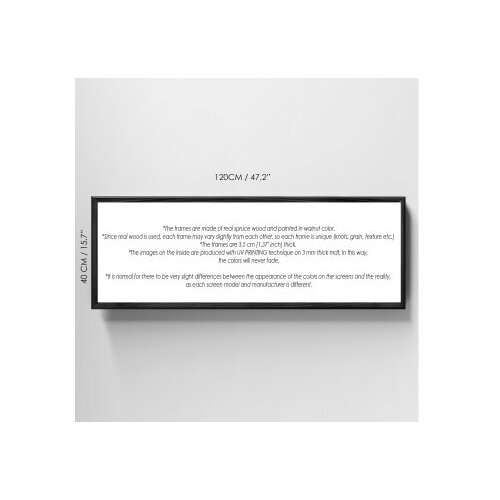 Wallity slika HUM035, 120x40x3,5cm Cene